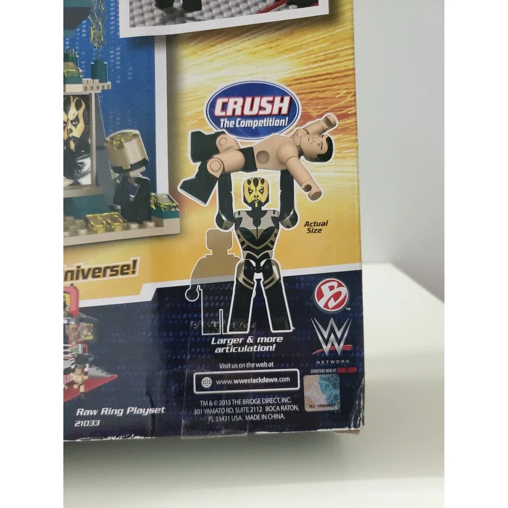 WWE Stackdown Universe The Rhodes Brothers Goldust & Stardust 143 pieces